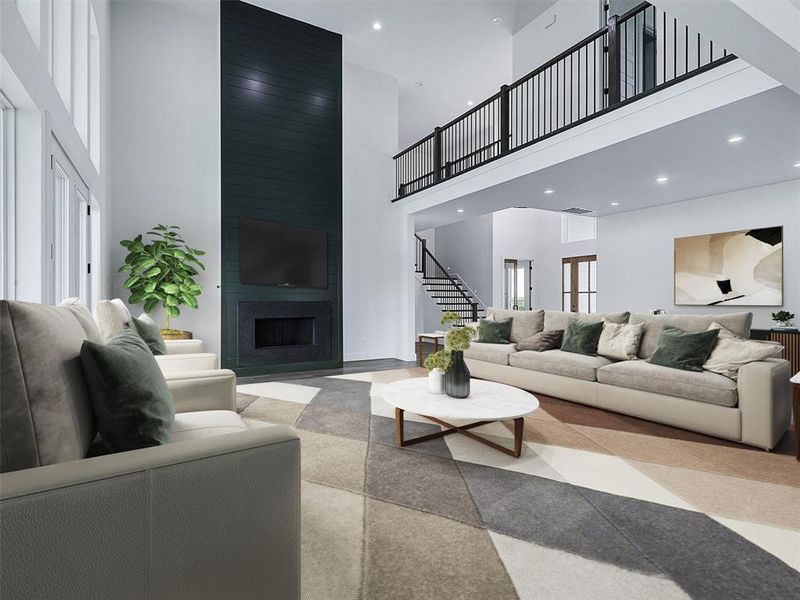 Furnished interior view inside a new home in , Gunter (Image 5). Furnished interior view inside a new home in , Gunter (Image 5).