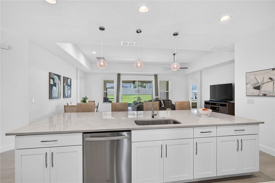 Furnished interior view inside a new home in , Mount Dora (Image 37). Furnished interior view inside a new home in , Mount Dora (Image 37).