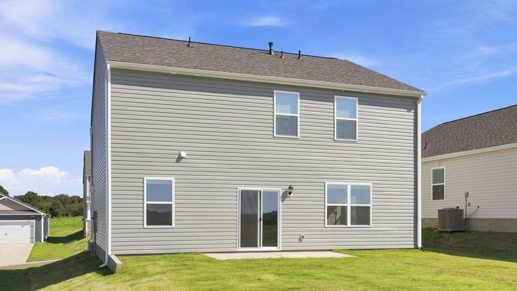Exterior details and patio area of a home in Baxter Village, Boiling Springs (Image 4).