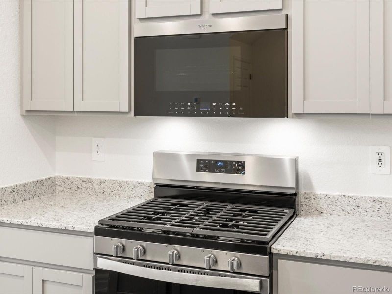 Furnished interior view inside a new home in Poudre Heights: The Meadow Collection, Windsor (Image 17).