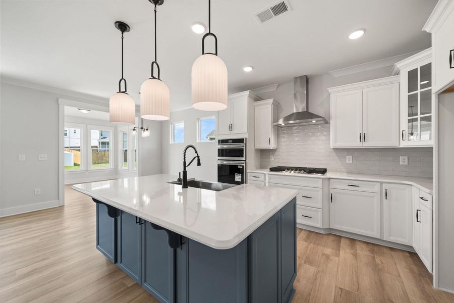 Furnished interior view inside a new home in Magnolia Glen Estates, Mebane (Image 5).