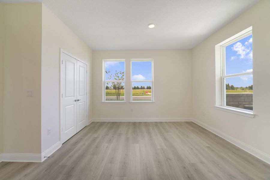 Spacious, unfurnished interior of a new home in Gatherings® of Lake Nona, Orlando (Image 21). Spacious, unfurnished interior of a new home in Gatherings® of Lake Nona, Orlando (Image 21).
