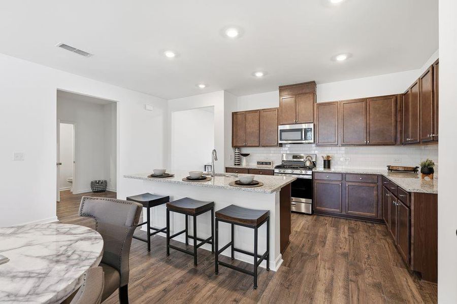 Furnished interior view inside a new home in Windance Lake, Loganville (Image 12).