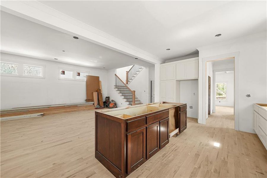 Furnished interior view inside a new home in , Atlanta (Image 7).