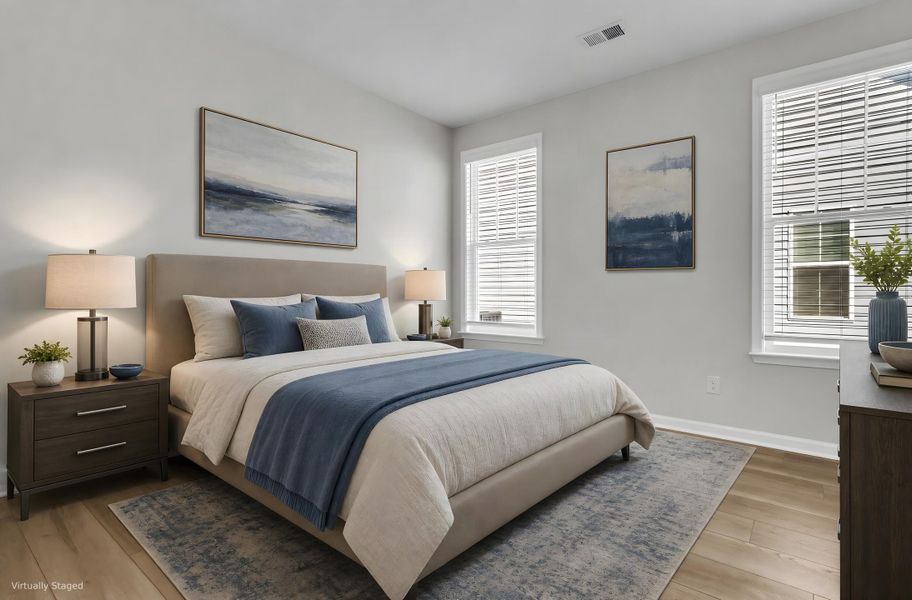 Furnished interior view inside a new home in , Summerville (Image 10).