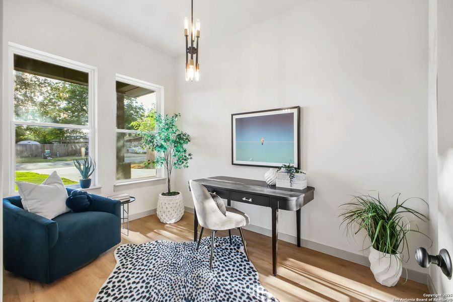Furnished interior view inside a new home in , San Antonio (Image 14).