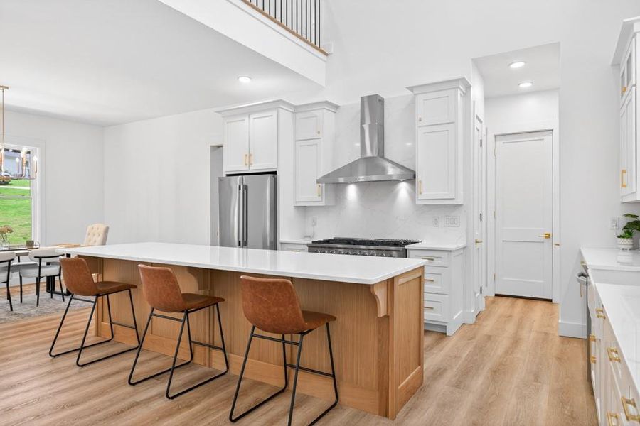 Furnished interior view inside a new home in , Buford (Image 32).
