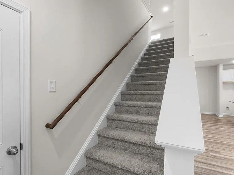 Spacious, unfurnished interior of a new home in Providence Station at Trolley Run, Aiken (Image 11).