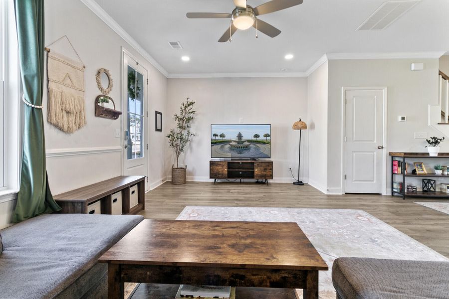 Furnished interior view inside a new home in , Summerville (Image 14).