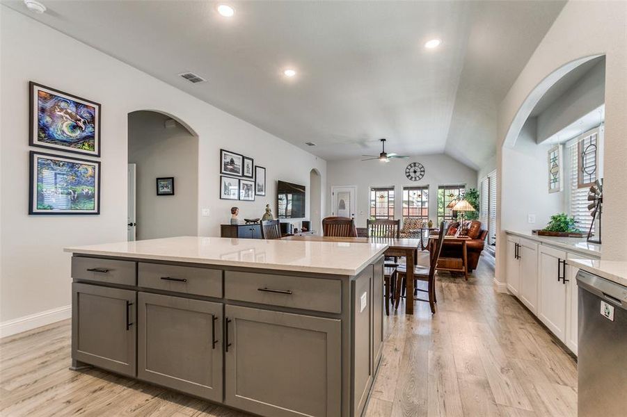 Furnished interior view inside a new home in Emerald Vista, Wylie (Image 23).
