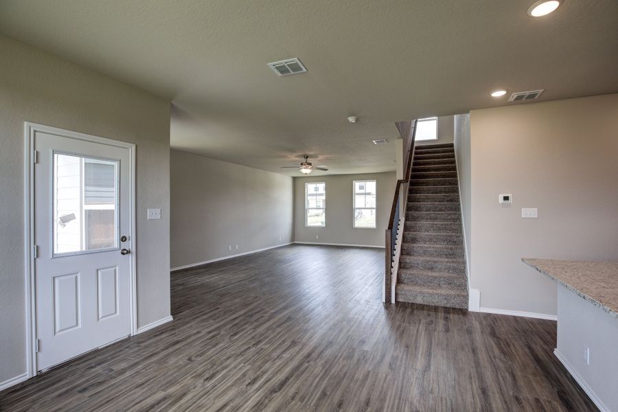 Representative unfurnished interior of a home built from the The Murray F by Davidson Homes LLC in Hickory Ridge, Elmendorf (Image 21).