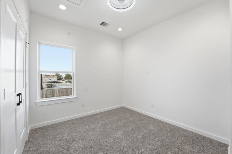 Spacious, unfurnished interior of a new home in , La Porte (Image 17). Spacious, unfurnished interior of a new home in , La Porte (Image 17).