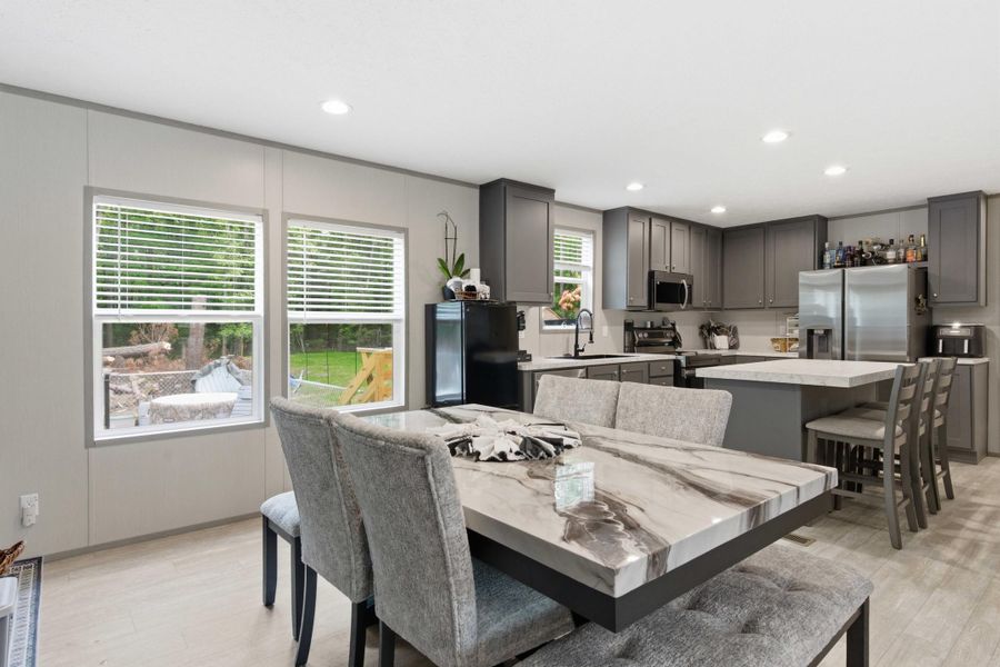 Furnished interior view inside a new home in , Summerton (Image 37).