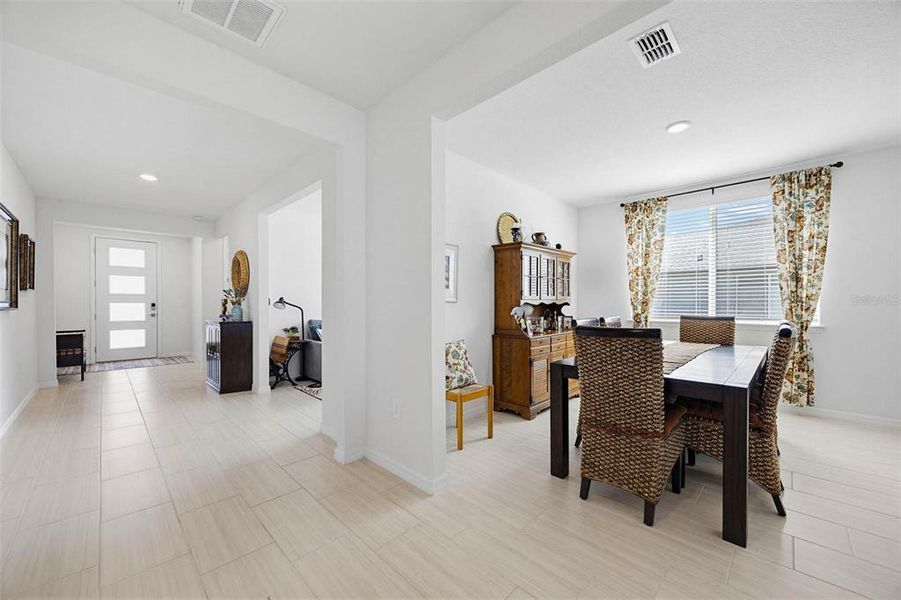 Furnished interior view inside a new home in The Grove at Stuart Crossing - Signature Series, Bartow (Image 16). Furnished interior view inside a new home in The Grove at Stuart Crossing - Signature Series, Bartow (Image 16).