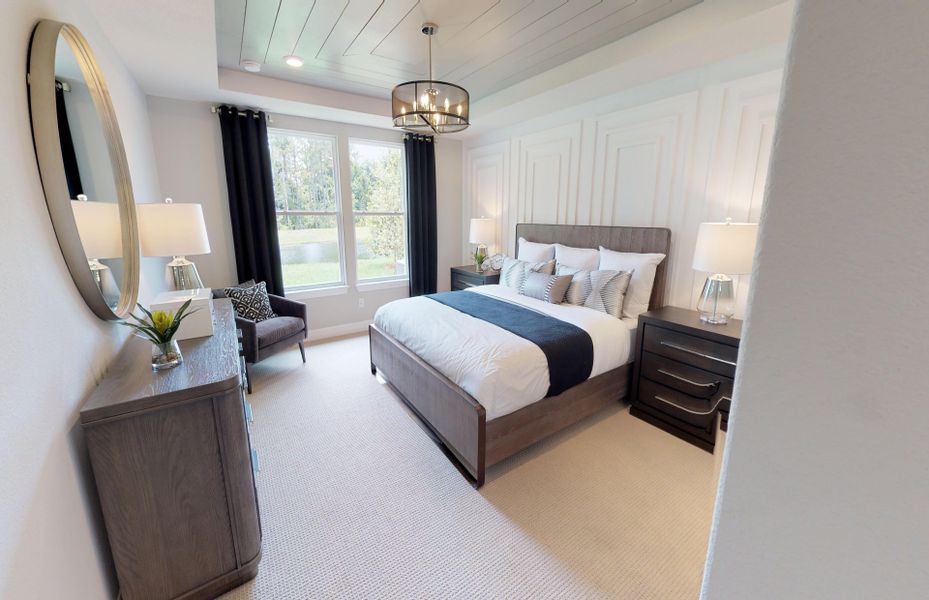 Representative furnished interior of a home built from the Palmary by Del Webb in Del Webb Sunbridge, St. Cloud (Image 27).