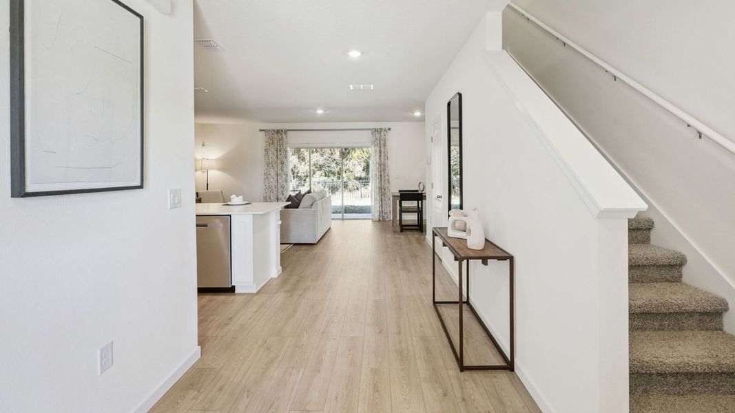 Furnished interior view inside a new home in Oak Pointe, Apopka (Image 5).