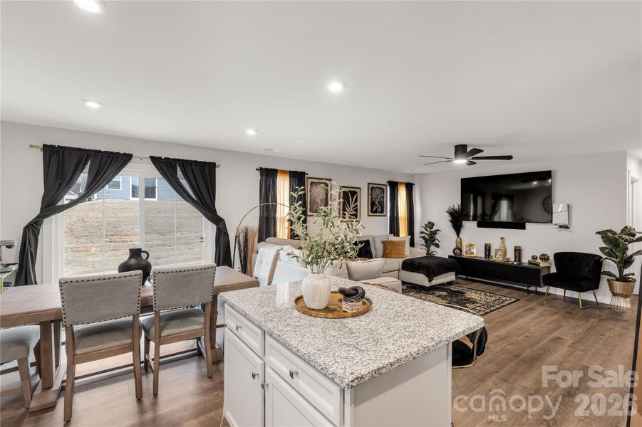 Furnished interior view inside a new home in , Lancaster (Image 11).