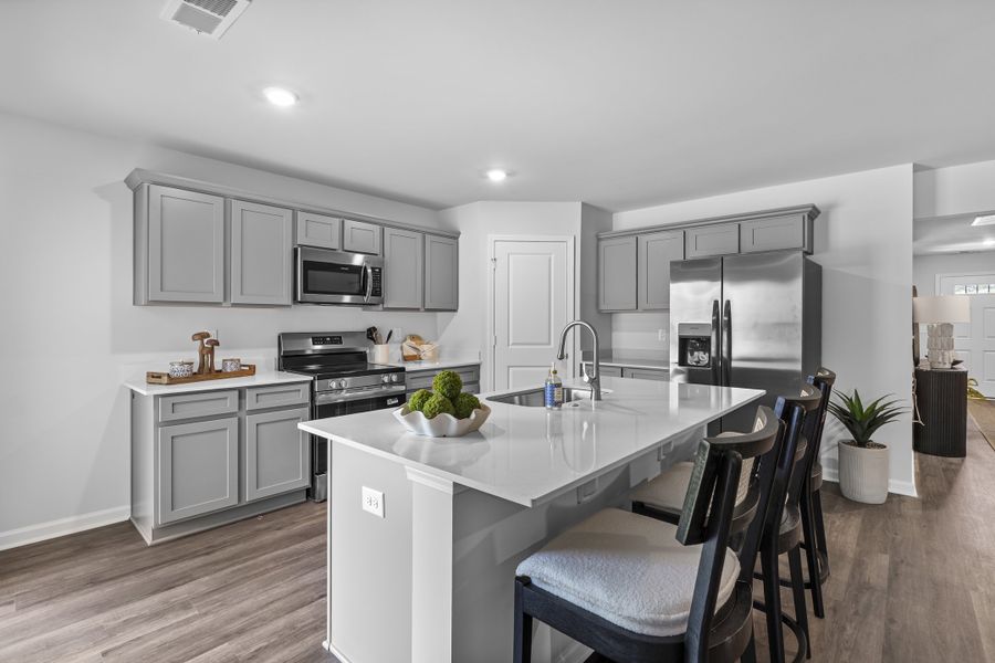 Representative furnished interior of a home built from the Magnolia E by McGuinn Homes in Pine Street, Yemassee (Image 10). Representative furnished interior of a home built from the Magnolia E by McGuinn Homes in Pine Street, Yemassee (Image 10).
