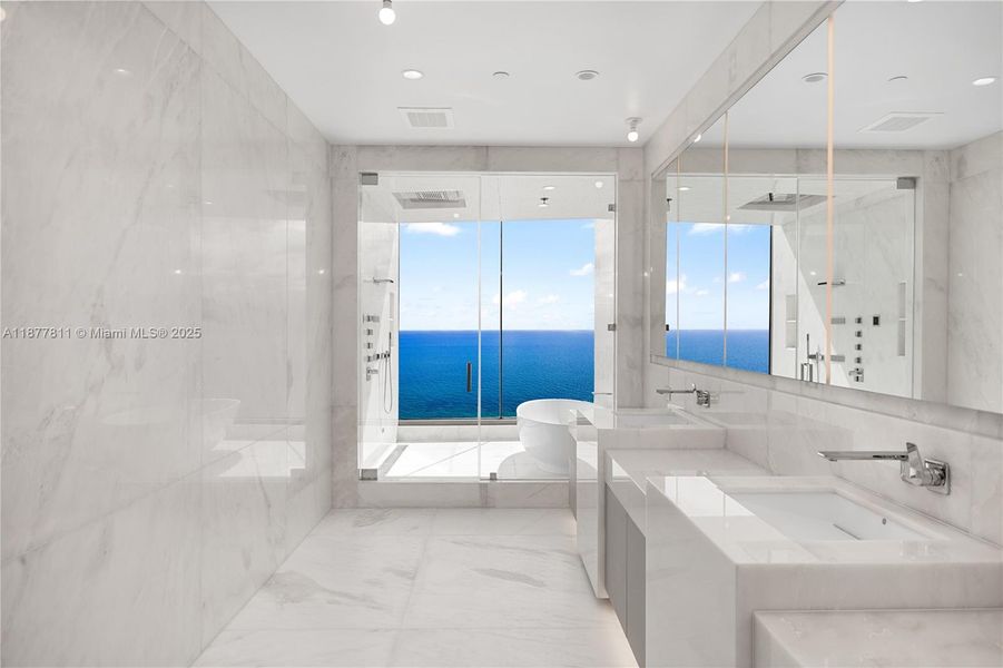 Furnished interior view inside a new home in , Sunny Isles Beach (Image 8).