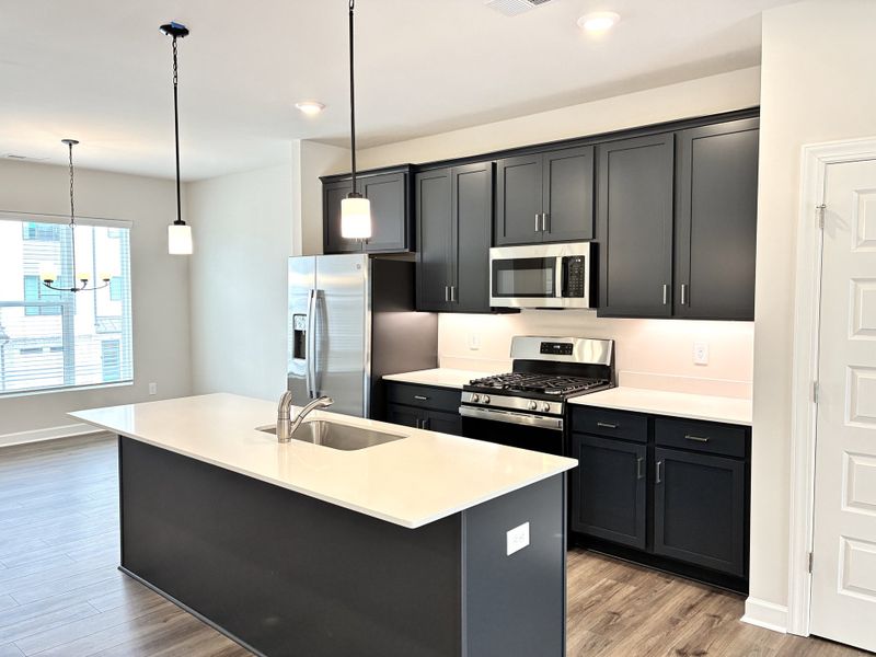 Furnished interior view inside a new home in Holly View, Greenville (Image 7). Furnished interior view inside a new home in Holly View, Greenville (Image 7).