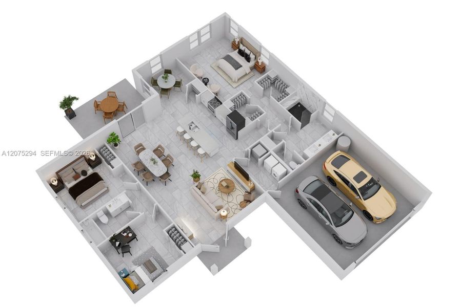 2D floor plan layout of this home in , Vero Beach, FL (Image 3). 2D floor plan layout of this home in , Vero Beach, FL (Image 3).