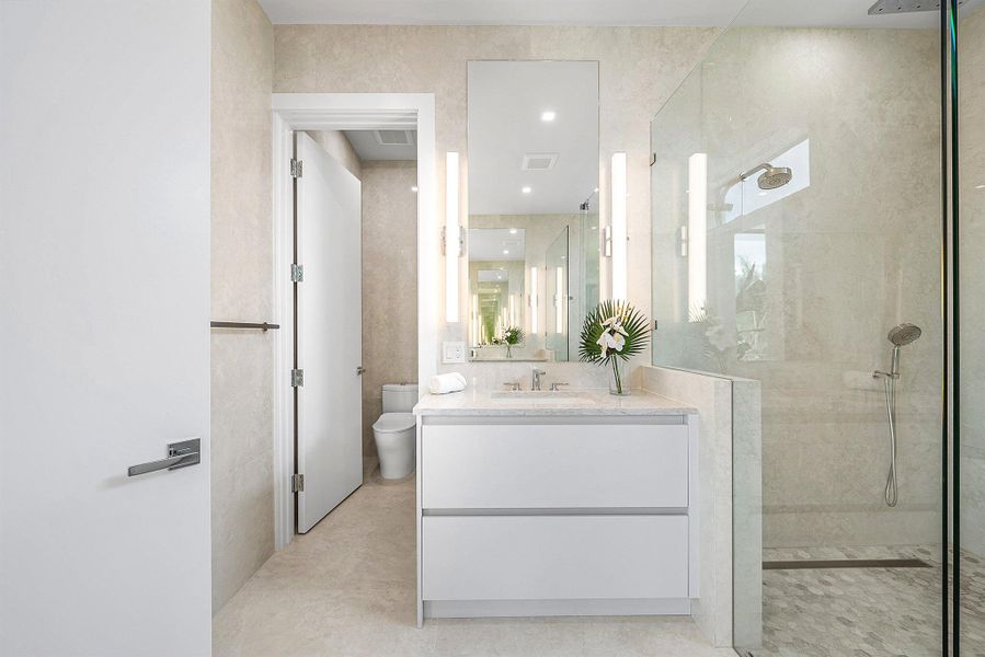 Furnished interior view inside a new home in , Delray Beach (Image 5).