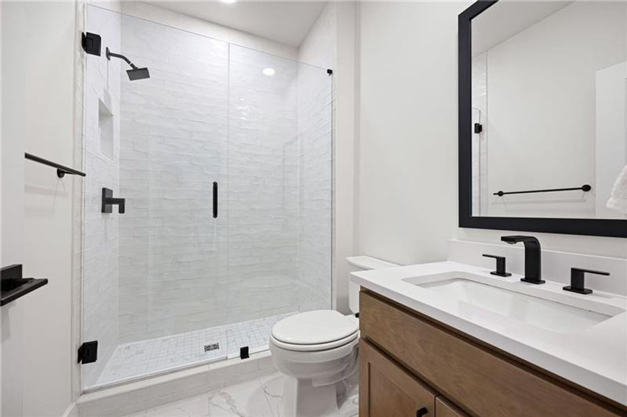 Furnished interior view inside a new home in , Woodstock (Image 40).