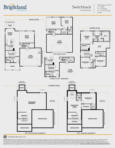 Switchback Floor Plan