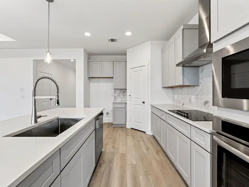Furnished interior view inside a new home in Meadow Ridge Estates, Josephine (Image 10).