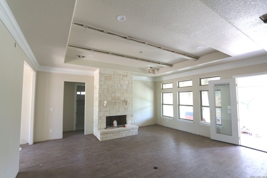 In-progress construction of a new home in , Adkins, TX (Image 18).