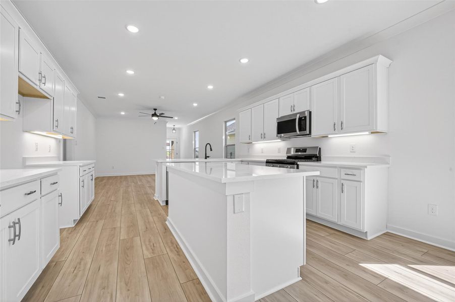 Furnished interior view inside a new home in Mostyn Springs, Magnolia (Image 8).