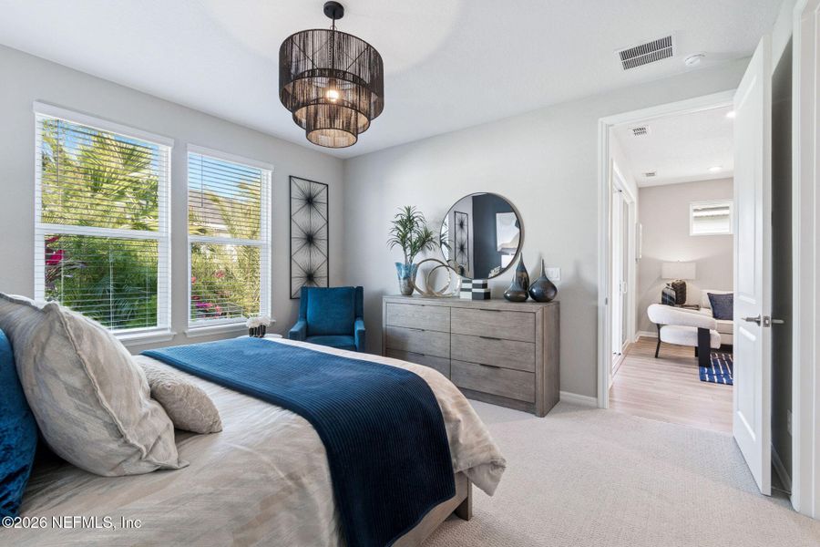 Furnished interior view inside a new home in , St. Augustine (Image 48).