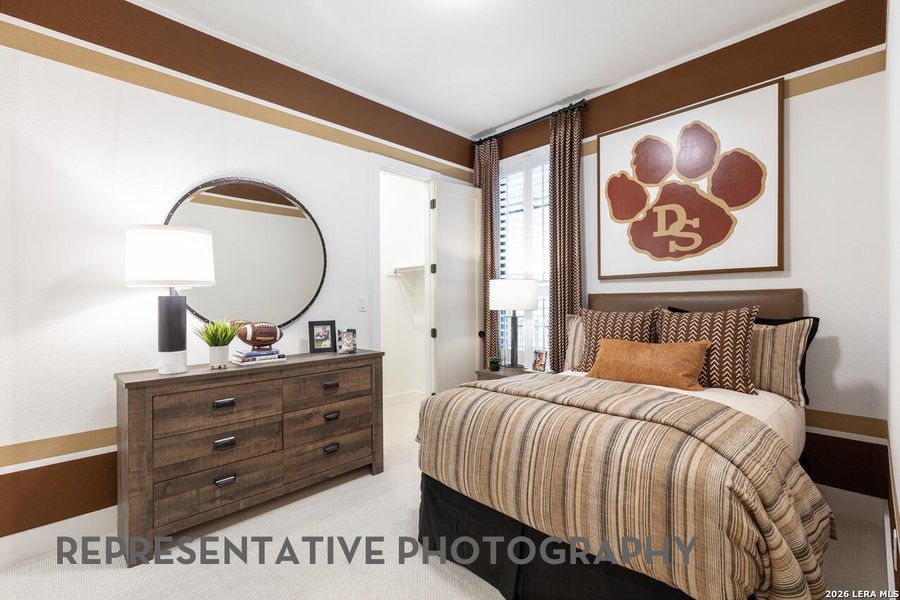 Furnished interior view inside a new home in Hallie's Cove, Schertz (Image 10).