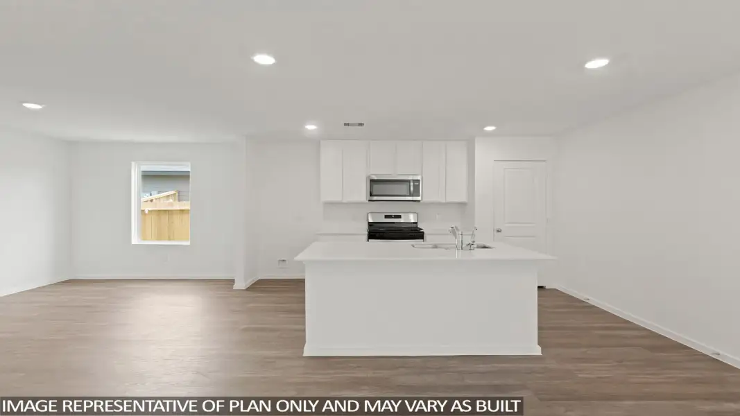 Furnished interior view inside a new home in Lexington Heights, Willis (Image 5).