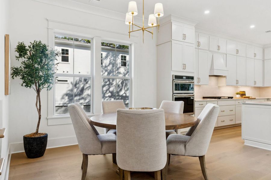 Furnished interior view inside a new home in , Mount Pleasant (Image 60).