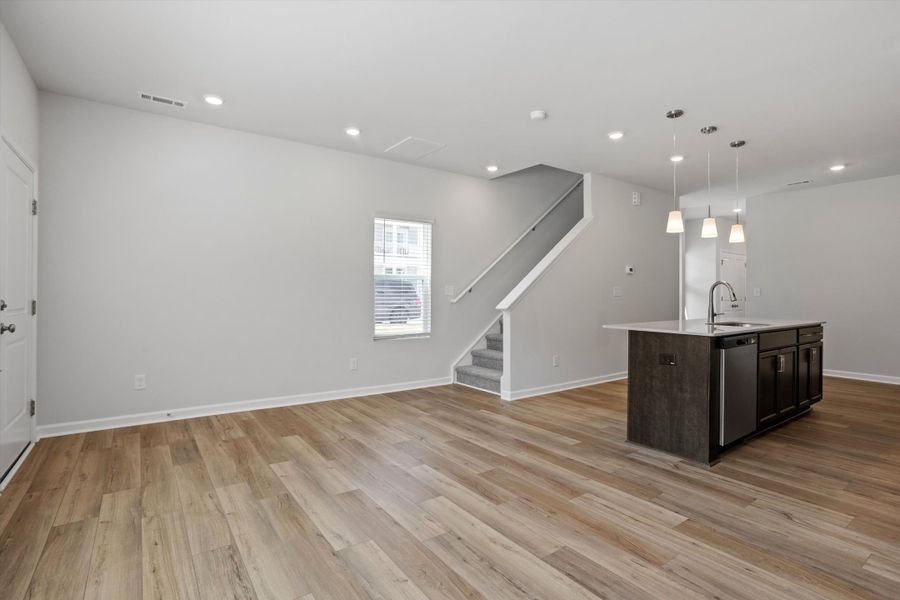 Spacious, unfurnished interior of a new home in Renaissance at White Oak, Garner (Image 14).