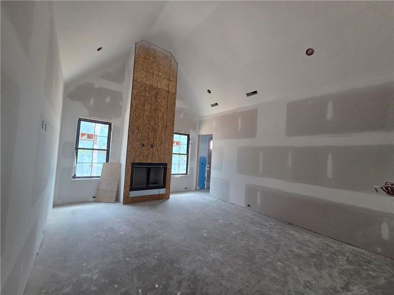 In-progress construction of a new home in , Acworth, GA (Image 15).