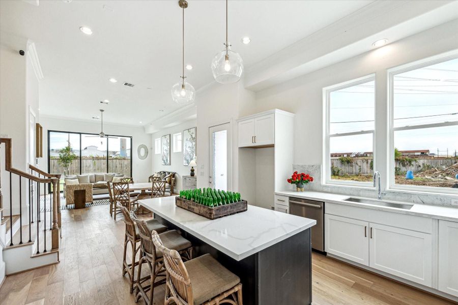 Furnished interior view inside a new home in , Houston (Image 4).