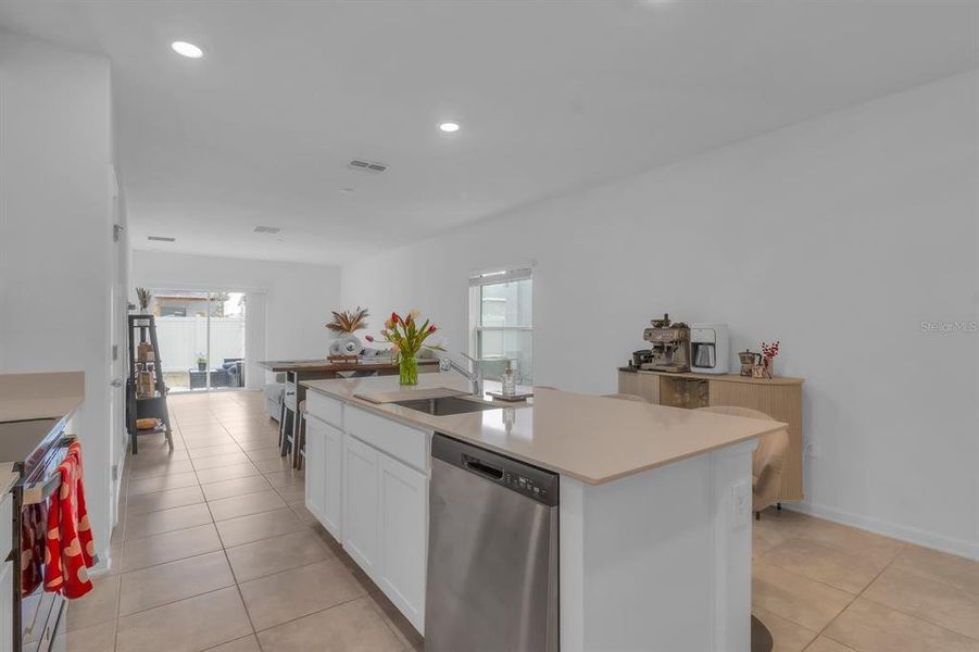 Furnished interior view inside a new home in Cascades, Davenport (Image 8).