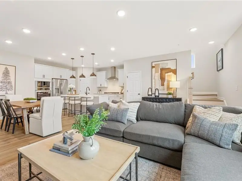 Furnished interior view inside a new home in Hemingway, Cumming (Image 6).