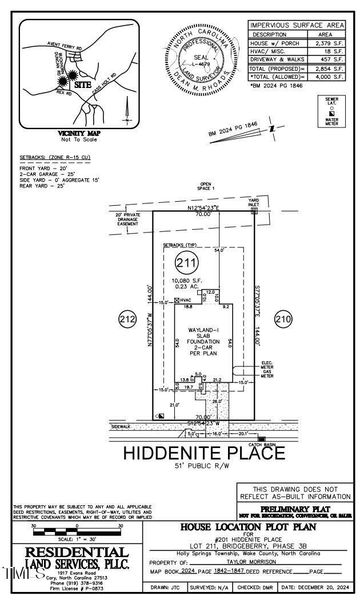 plot plan