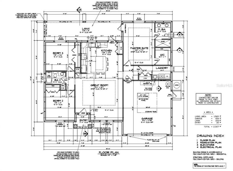 2D floor plan layout of this home in , North Port, FL (Image 4).