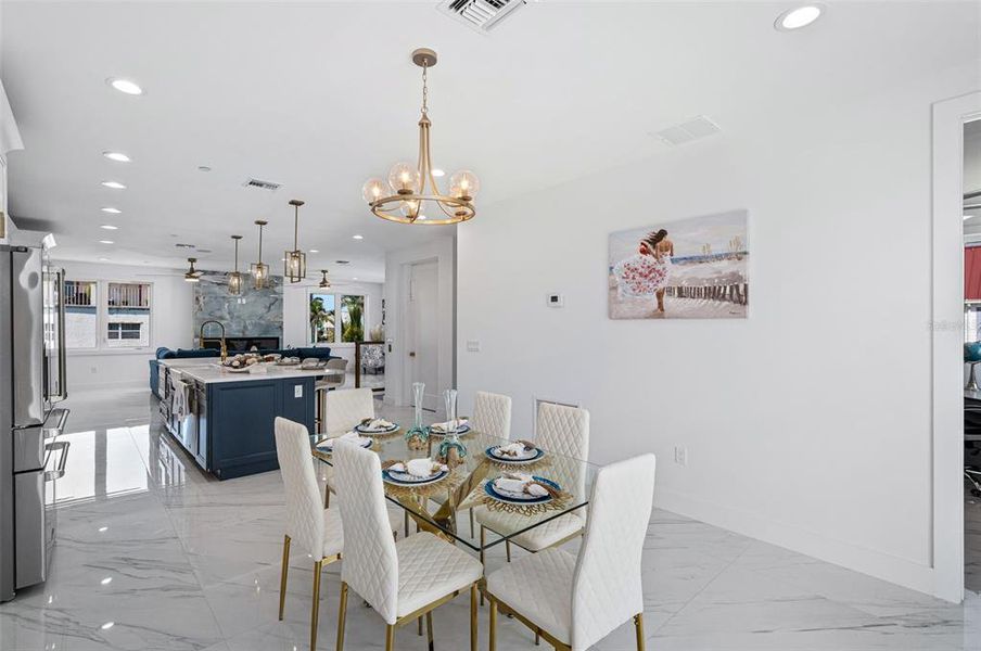 Furnished interior view inside a new home in , Fort Pierce (Image 25).