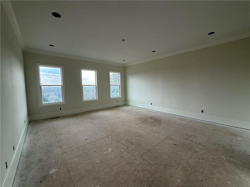 In-progress construction of a new home in , Buford, GA (Image 6).