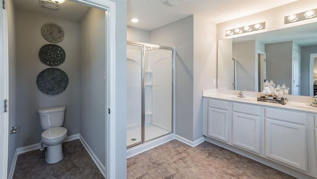 Furnished interior view inside a new home in Twin Lakes, Hoschton (Image 26).
