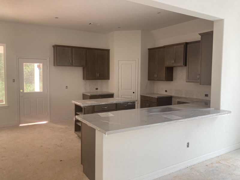 In-progress construction of a new home in Spring Creek Trails, Magnolia, TX (Image 4).