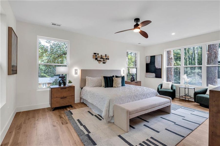 Furnished interior view inside a new home in , Decatur (Image 4).