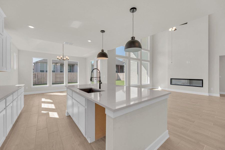 Furnished interior view inside a new home in Flora, Hutto (Image 17).