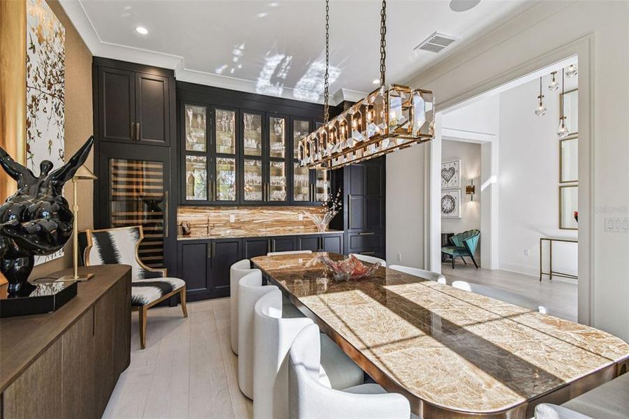 Furnished interior view inside a new home in , Tampa (Image 11).