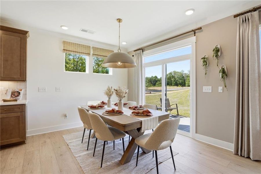 Furnished interior view inside a new home in Marble Tree, Ball Ground (Image 5).